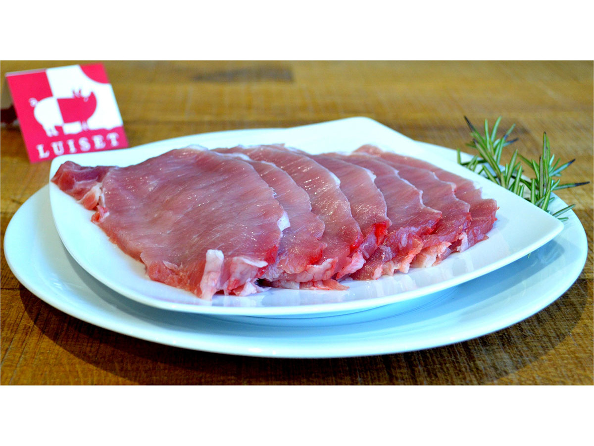 foto 1 FETTINE DI LONZA DI MAIALE - CONF. 8 FETTE (500 GR. CIRCA)